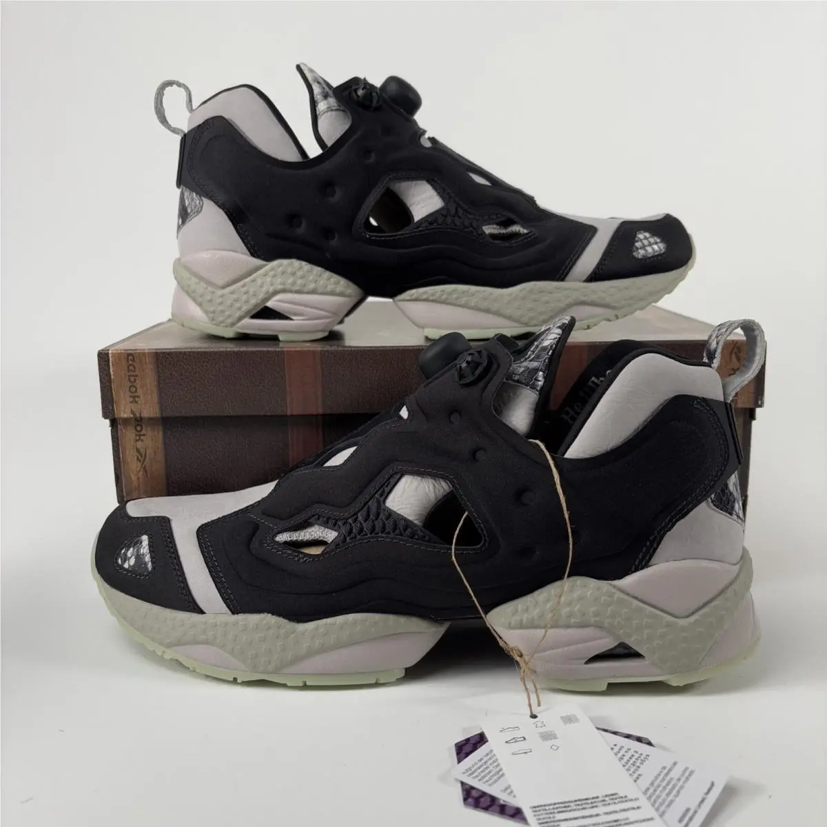 Reebok Harry Potter Instapump Fury 95 Black 100201812 Men`s Size 11 Voldemort