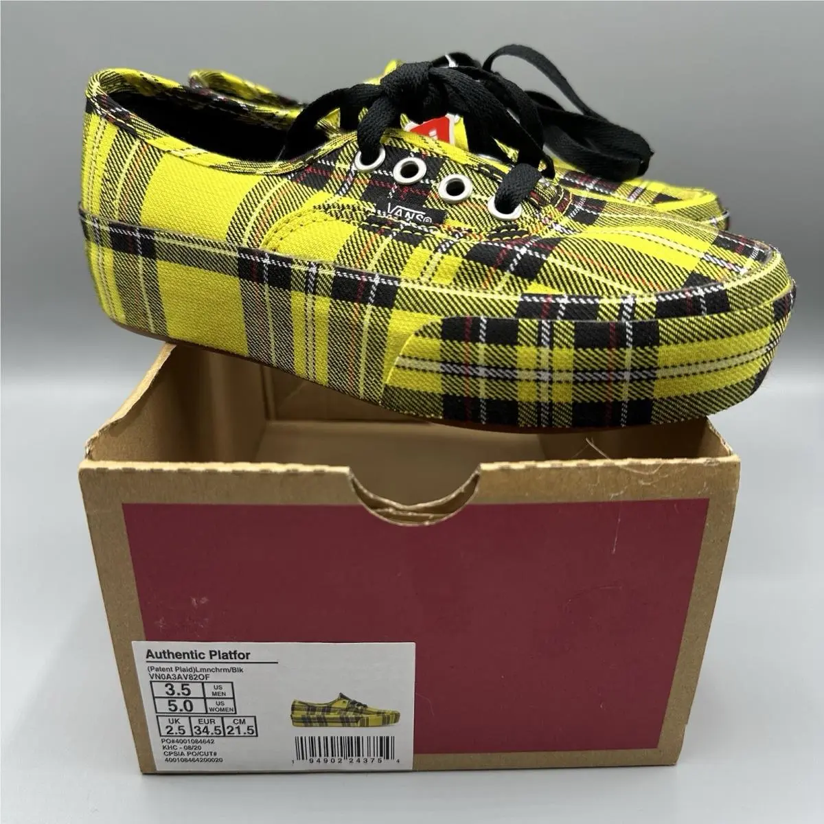 Vans shoes - VANS Authentic Platform - Authentic Platform - Yellow 9