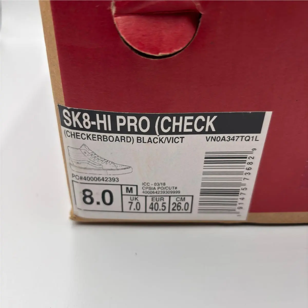 Vans shoes - VANS Sk8-Hi Pro - Pro - Multicolor 7