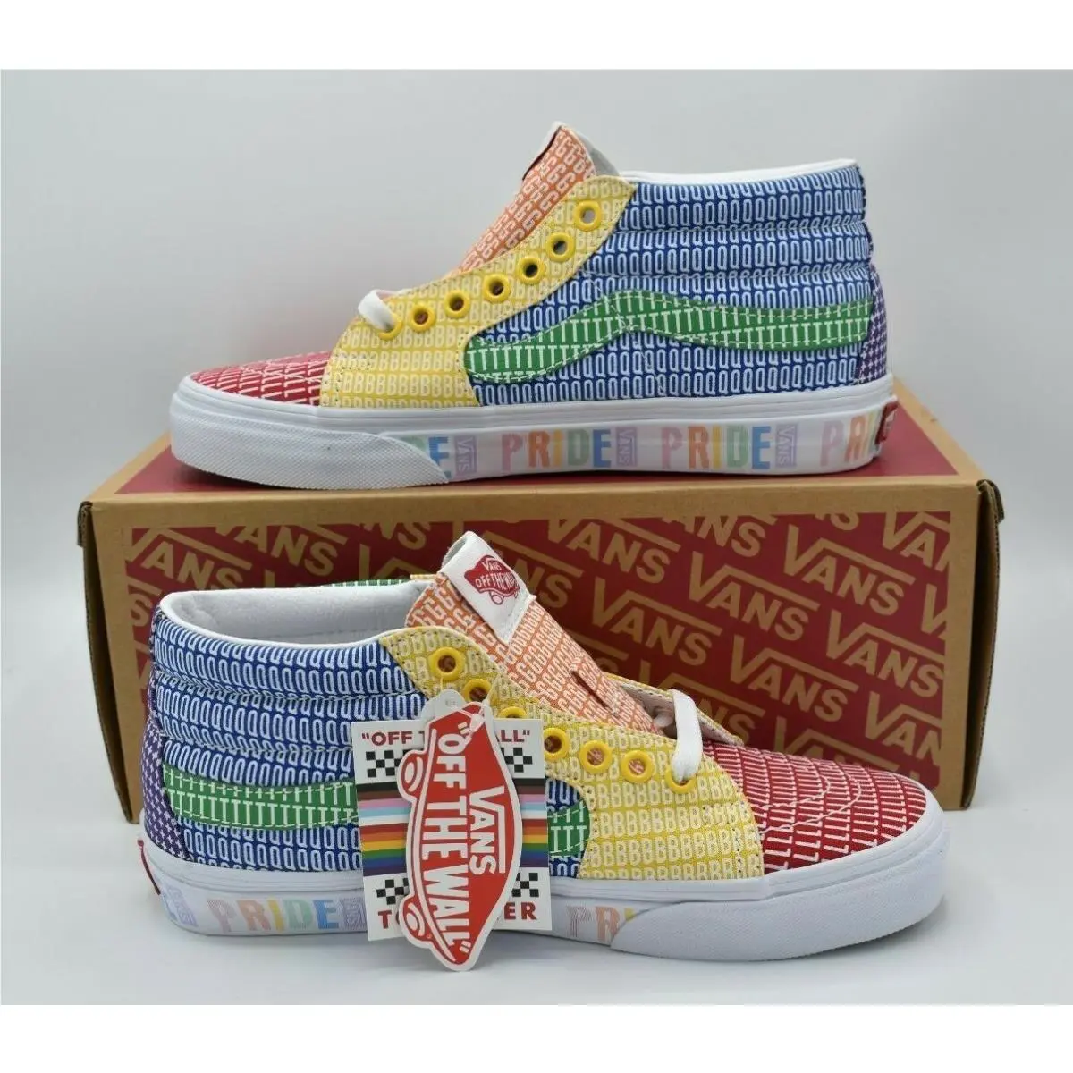 Vans shoes - VANS Sk8-Mid - Multicolor (UPC: 194903616793) 0