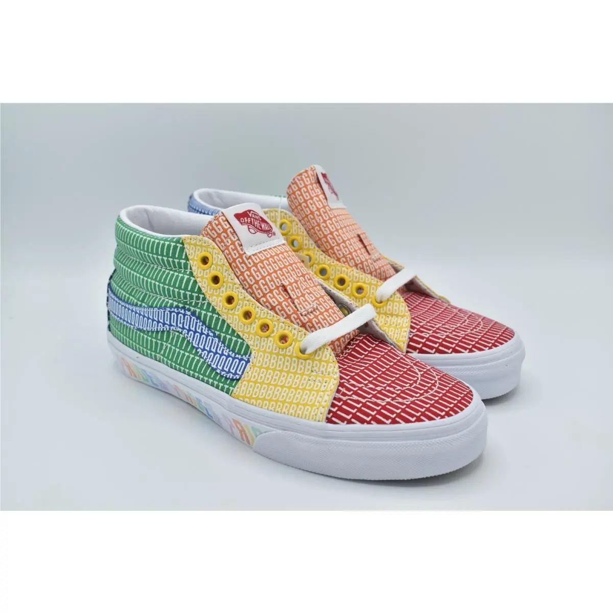 Vans shoes - VANS Sk8-Mid - Multicolor (UPC: 194903616793) 1