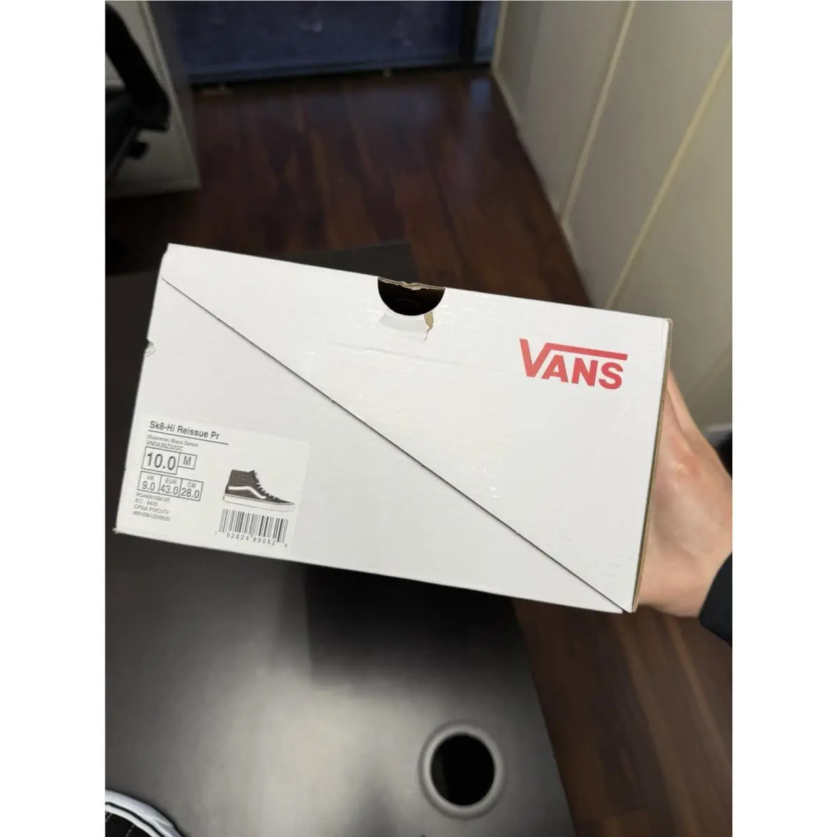 Vans shoes - VANS Sk8-Hi - Black 6