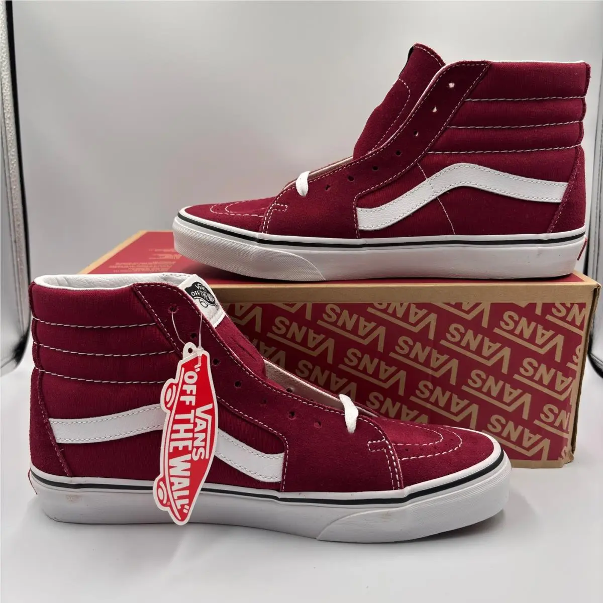 Vans shoes - Vans Sk8-Hi - Red 0