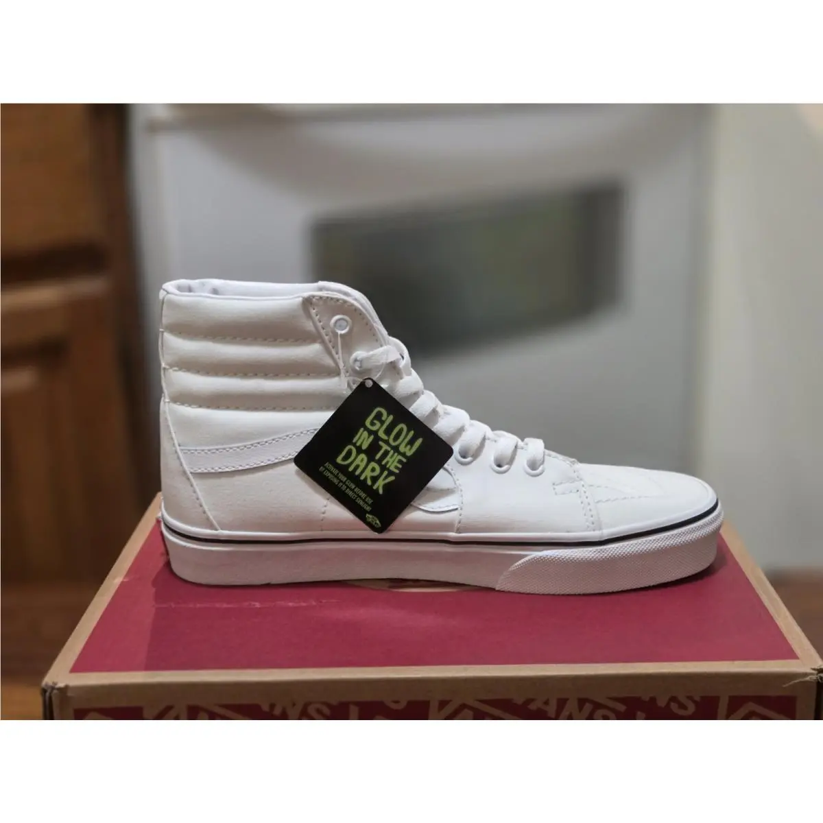 Vans shoes - VANS Sk8-Hi - White 1