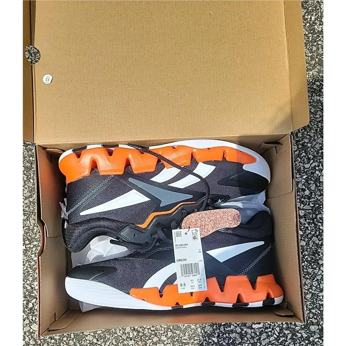 Reebok shoes - Reebok Zig Encore - Zig Encore - GW2230 - Black 2