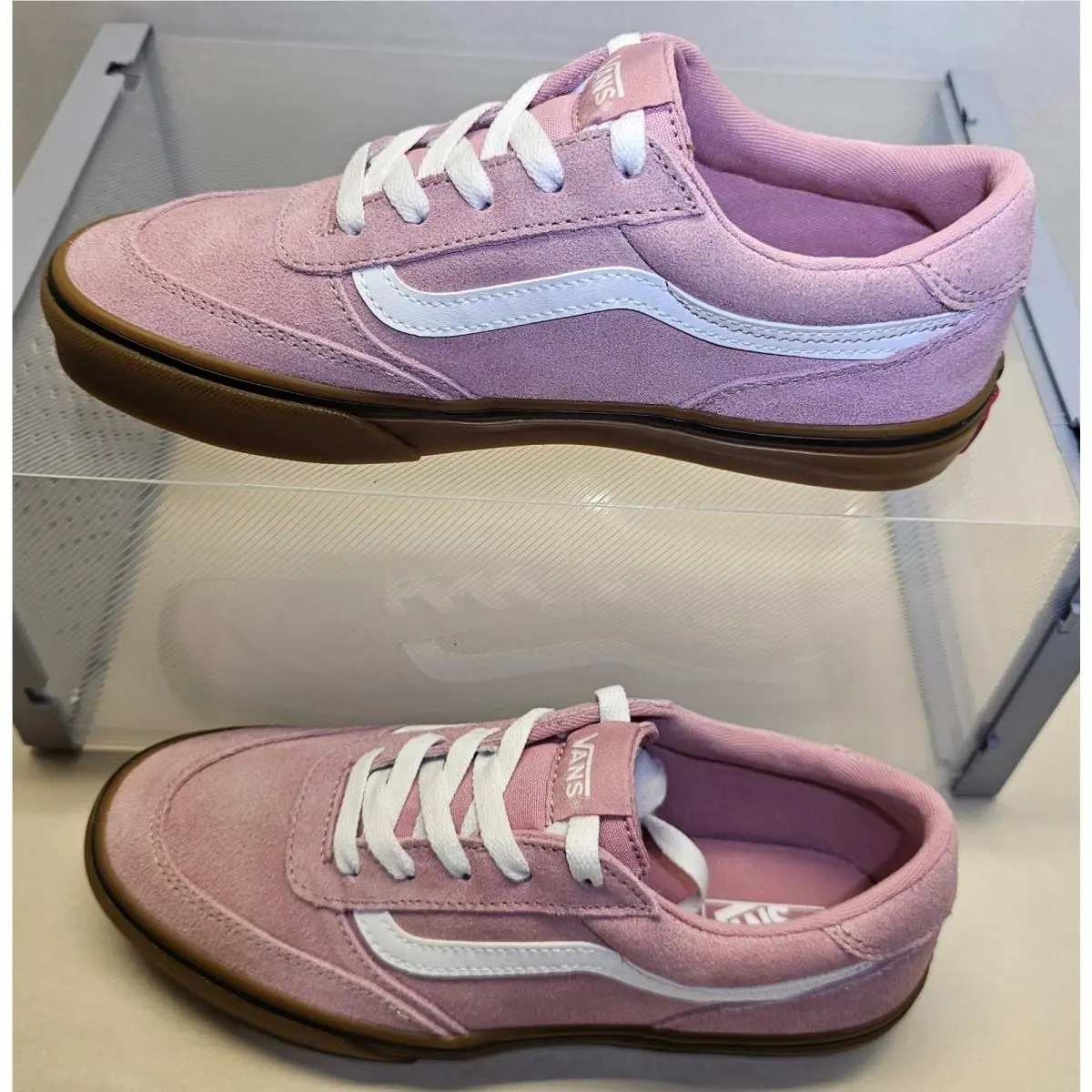 Vans shoes - Vans Brooklyn - Brooklyn - Basic Gum/Pink Dawn/White 0