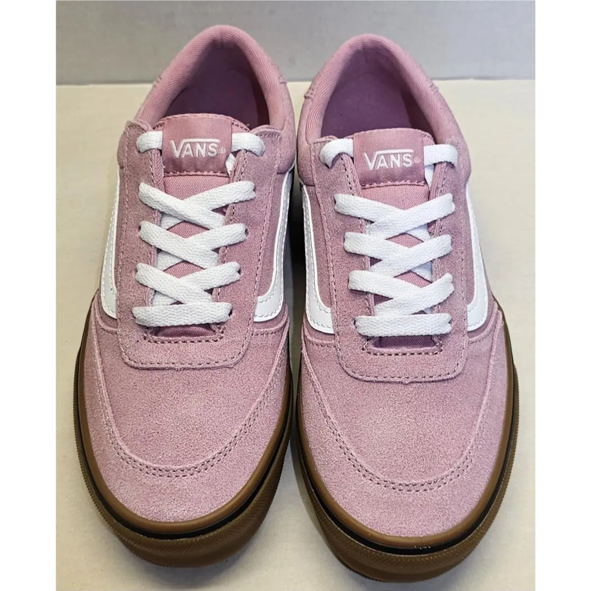 Vans shoes - Vans Brooklyn - Brooklyn - Basic Gum/Pink Dawn/White 7