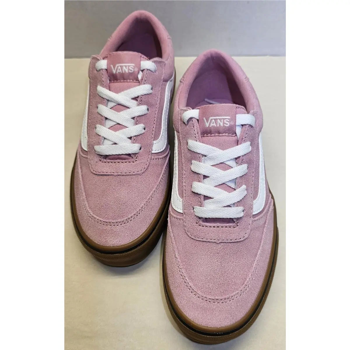 Vans shoes - Vans Brooklyn - Brooklyn - Basic Gum/Pink Dawn/White 19