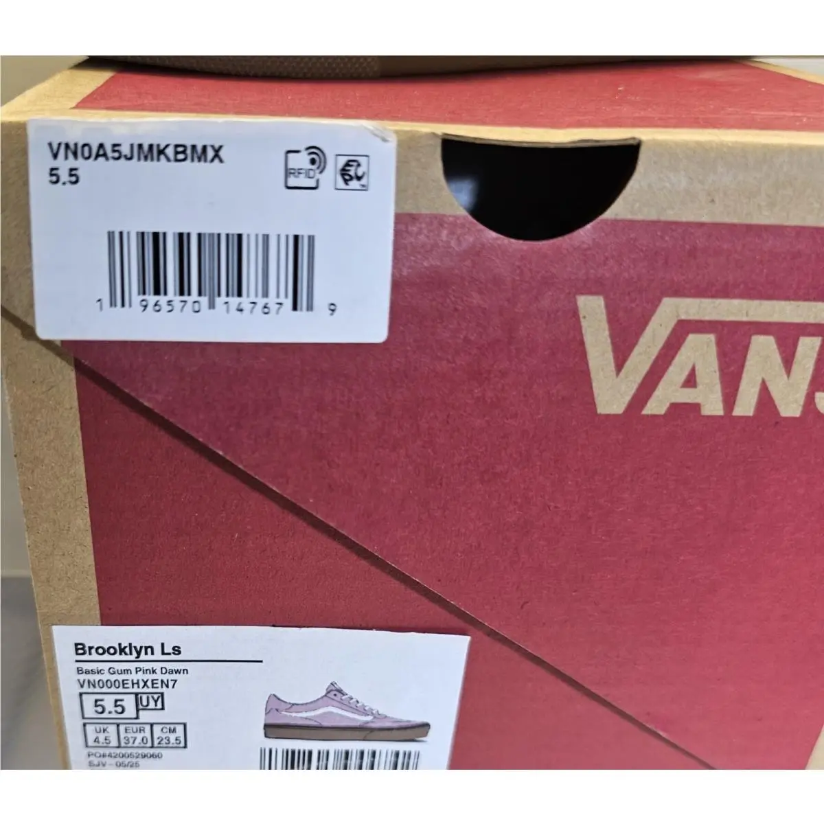 Vans shoes - Vans Brooklyn - Brooklyn - Basic Gum/Pink Dawn/White 2