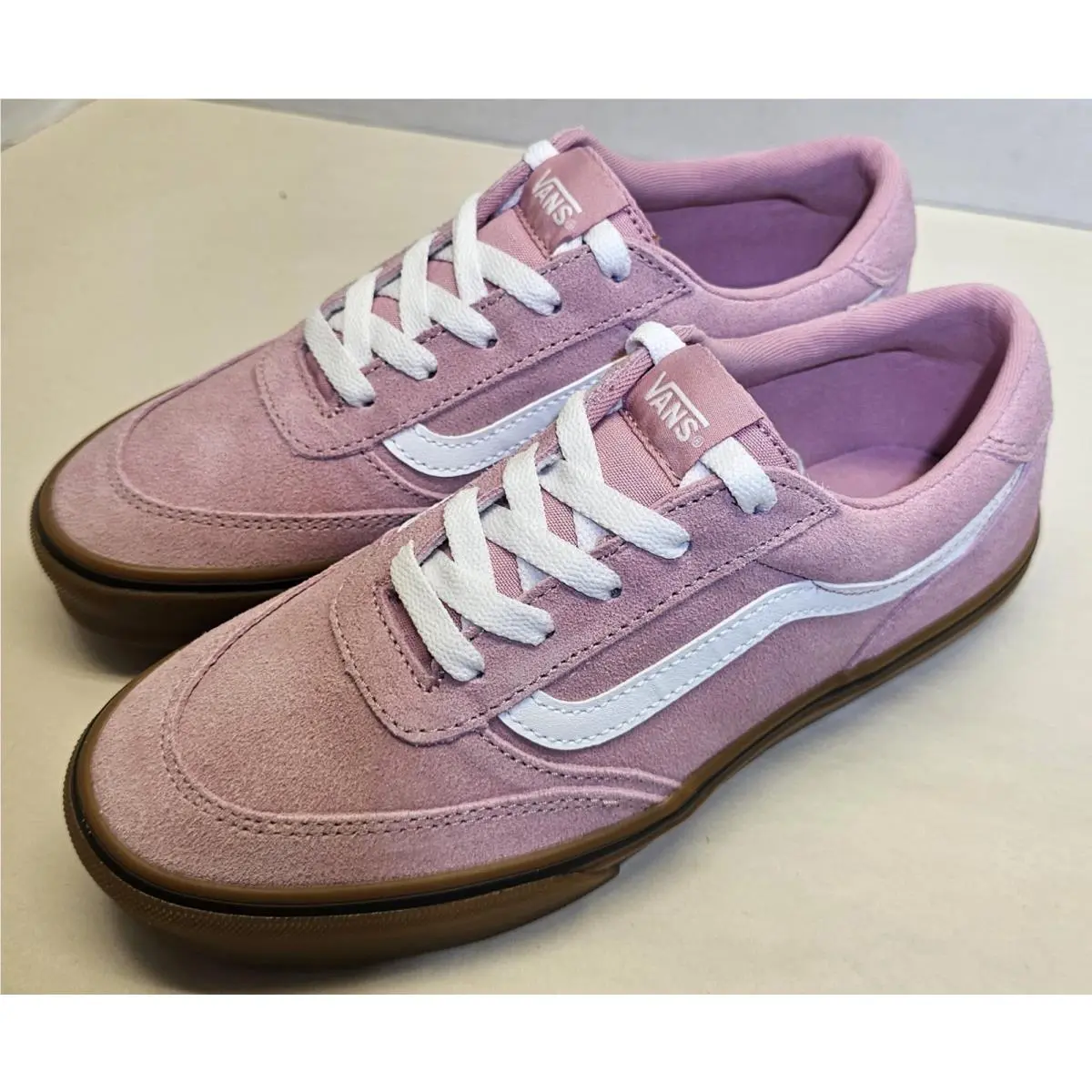 Vans shoes - Vans Brooklyn - Brooklyn - Basic Gum/Pink Dawn/White 3