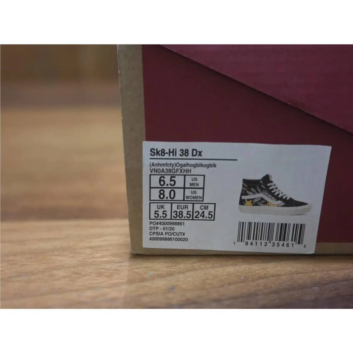 Vans shoes - VANS Sk8-Hi - Black 4