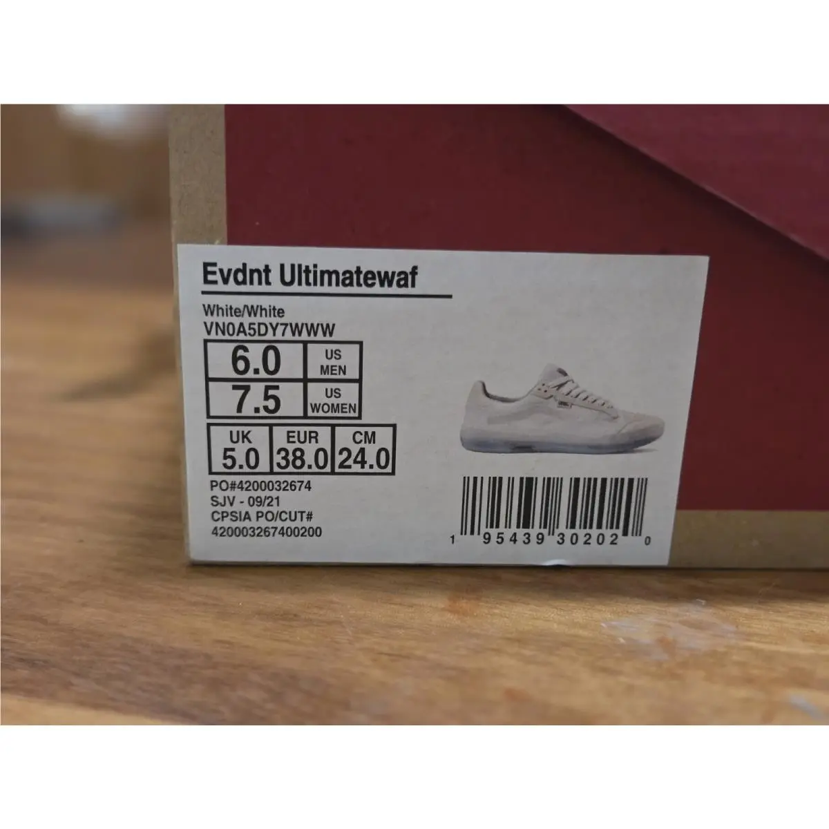 Vans shoes - VANS EVDNT - EVDNT - White 5