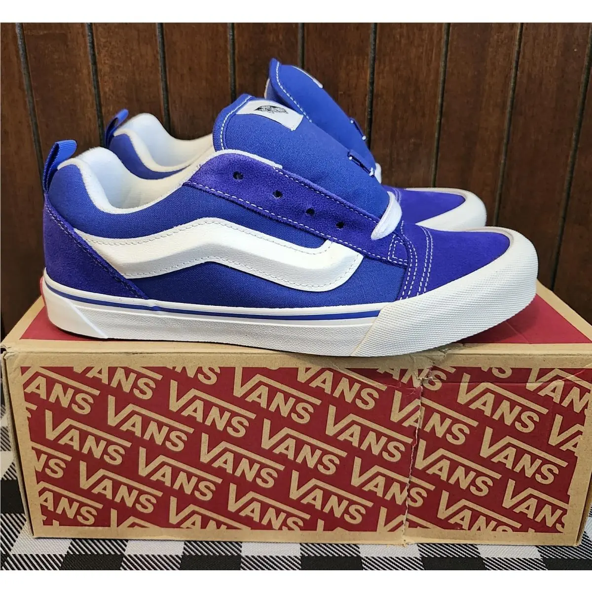 Vans shoes - VANS Knu Skool - Knu Skool - VN000D2TBES - ROYAL BLUE 0