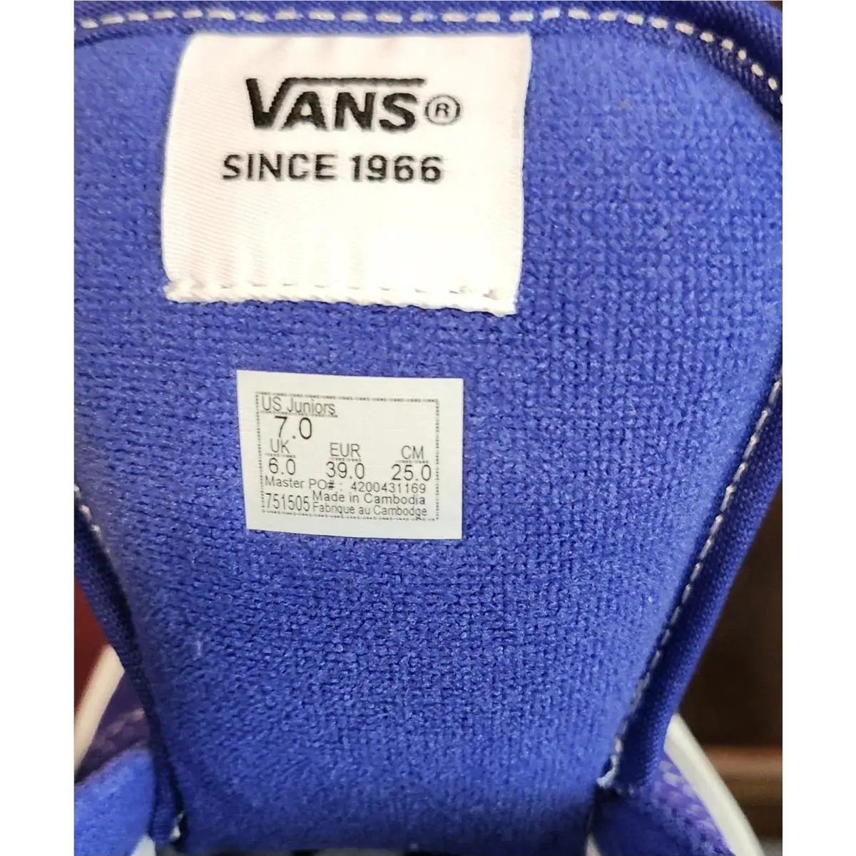 Vans shoes - VANS Knu Skool - Knu Skool - VN000D2TBES - ROYAL BLUE 7