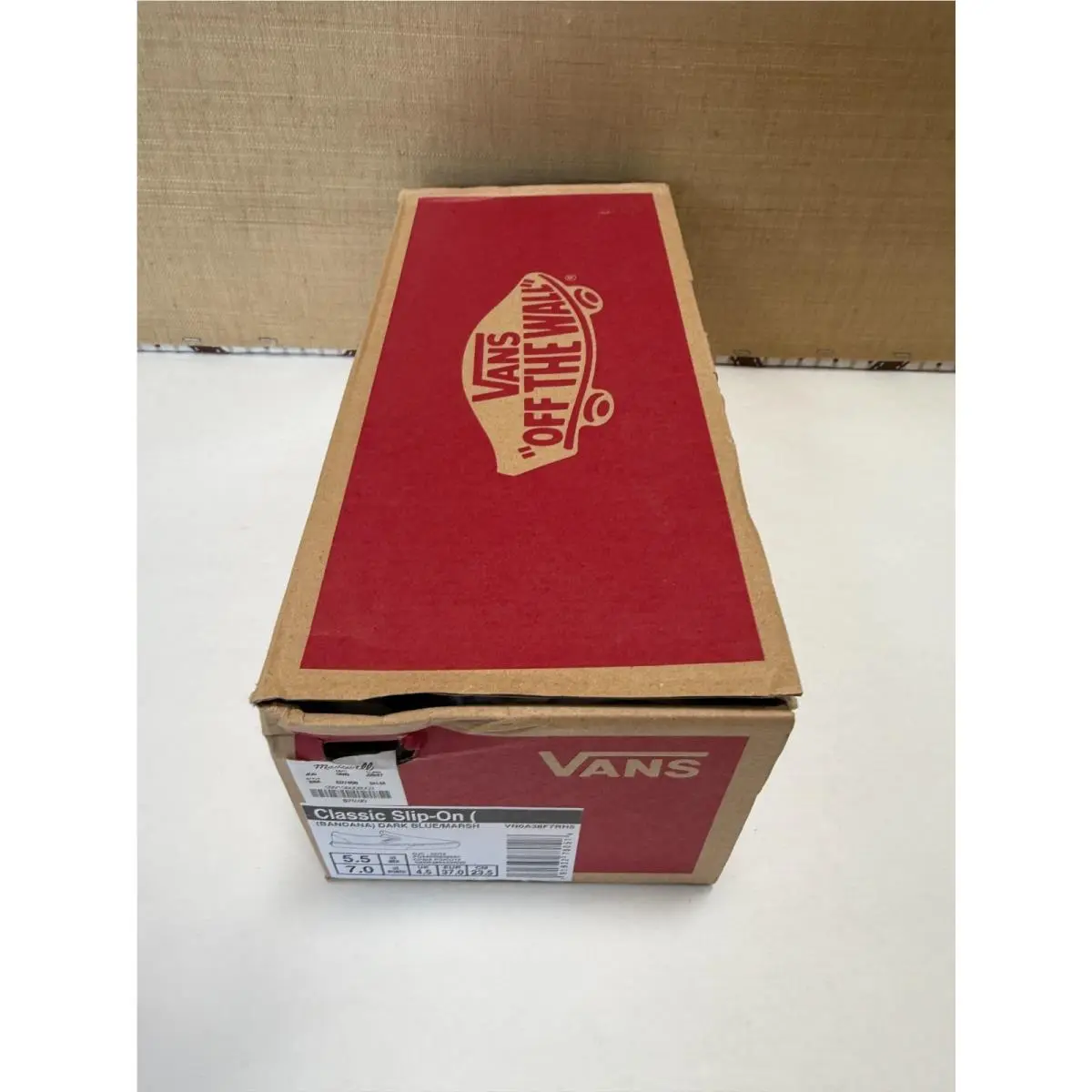 Vans shoes - VANS Classics - Classics - VN-0EYEBWW - Blue (UPC: 191932780518) 7