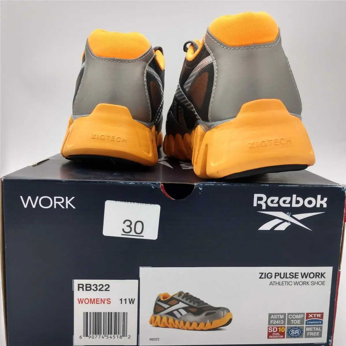 Reebok shoes - Reebok Zig Pulse Work - Zig Pulse Work - RB322 - Multicolor 0