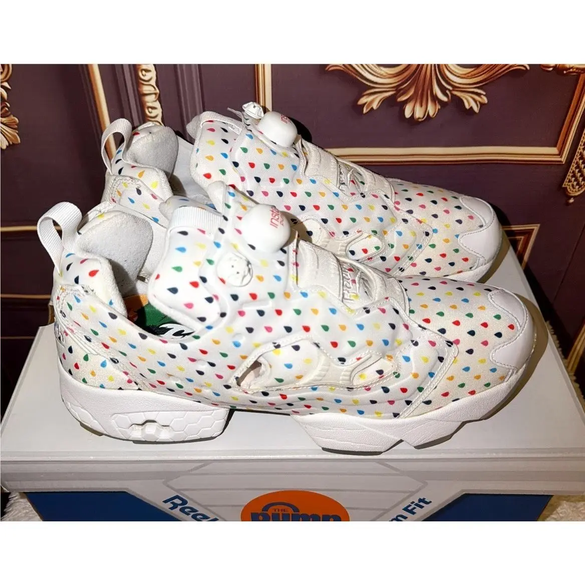 Reebok shoes - Reebok Instapump Fury - Instapump Fury - V68678 - White 0