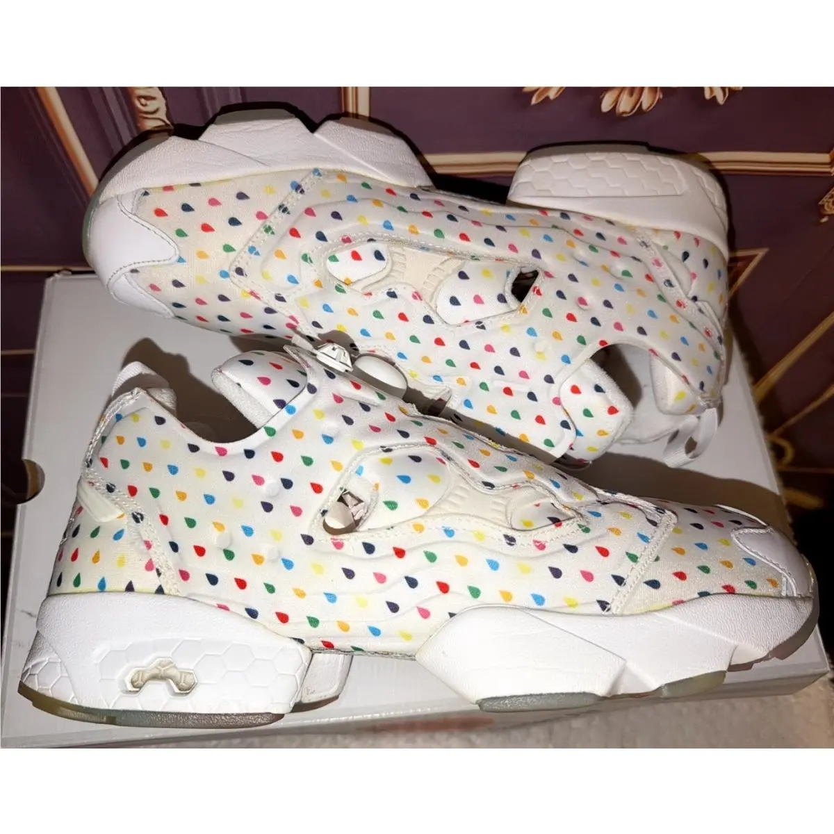 Reebok shoes - Reebok Instapump Fury - Instapump Fury - V68678 - White 2