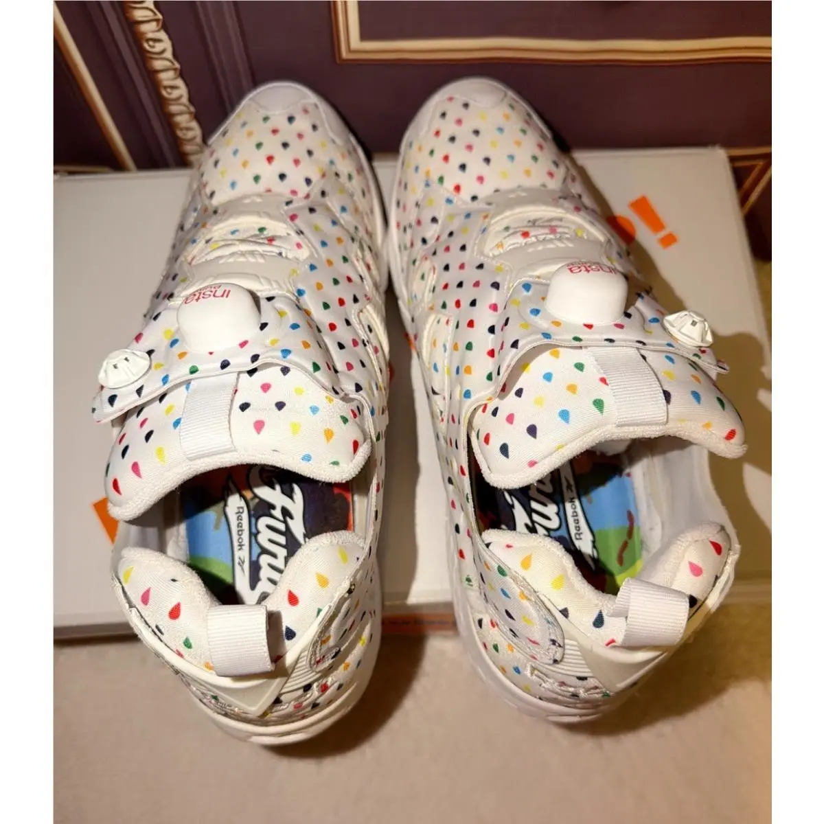 Reebok shoes - Reebok Instapump Fury - Instapump Fury - V68678 - White 3