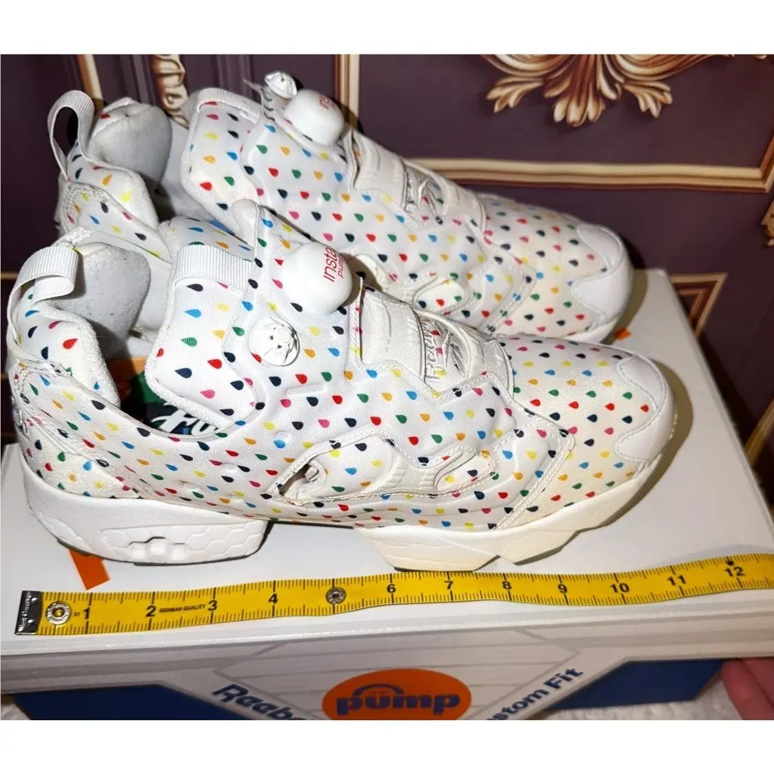 Reebok shoes - Reebok Instapump Fury - Instapump Fury - V68678 - White 6