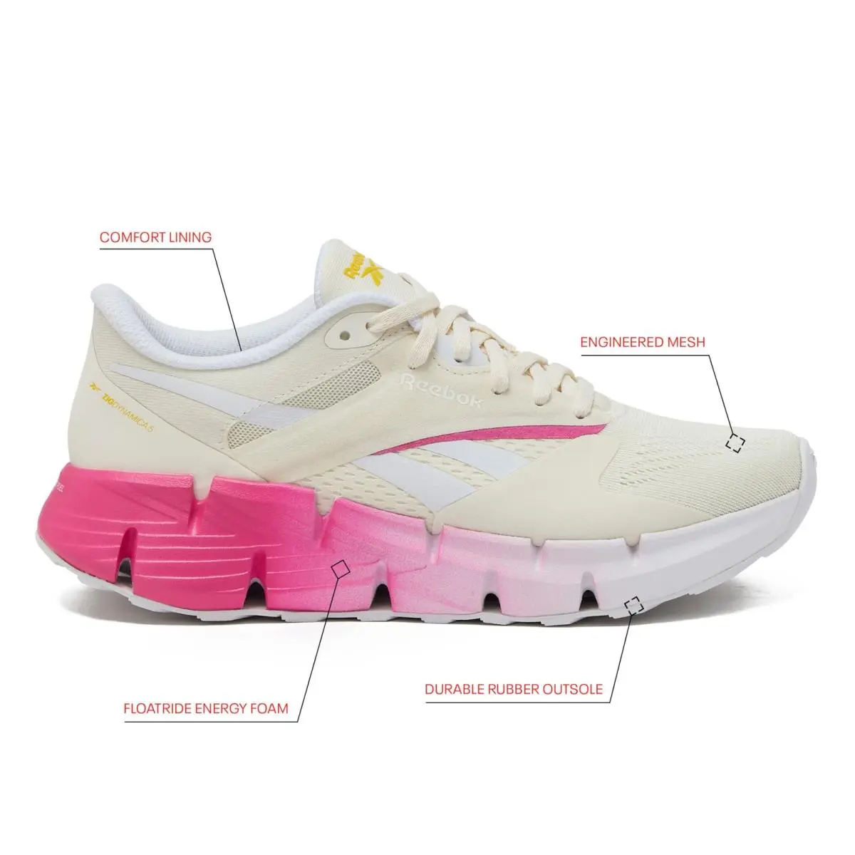 Reebok shoes - 100210045 - 100210045 - Vintgchalk/White/Trupink (UPC: 197323387595) 0