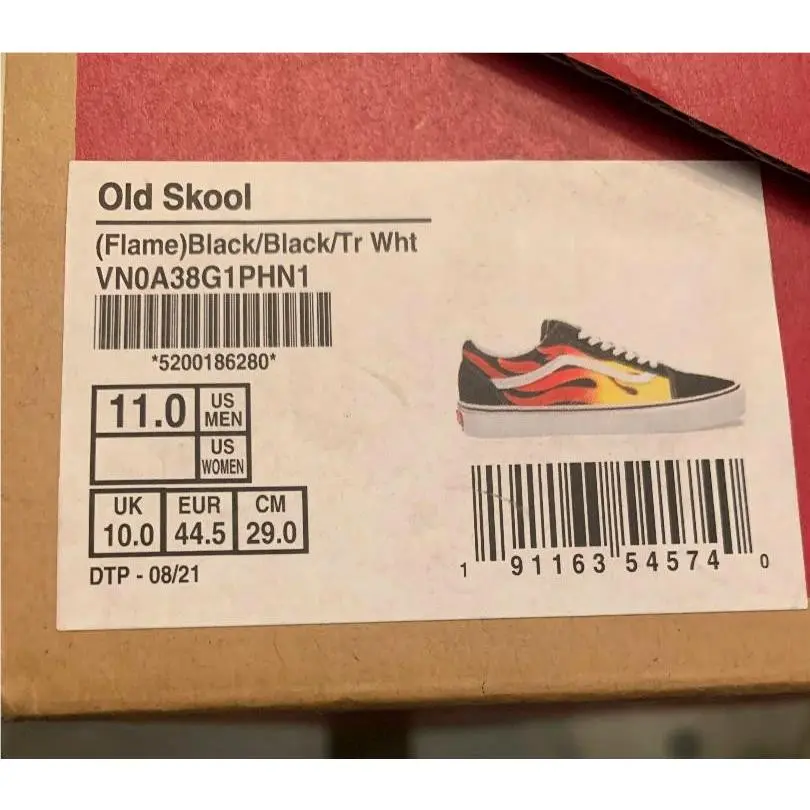 Vans shoes - VANS Old Skool - Old Skool - VN0A38G1PHN1 - Black (UPC: 191163545740) 3