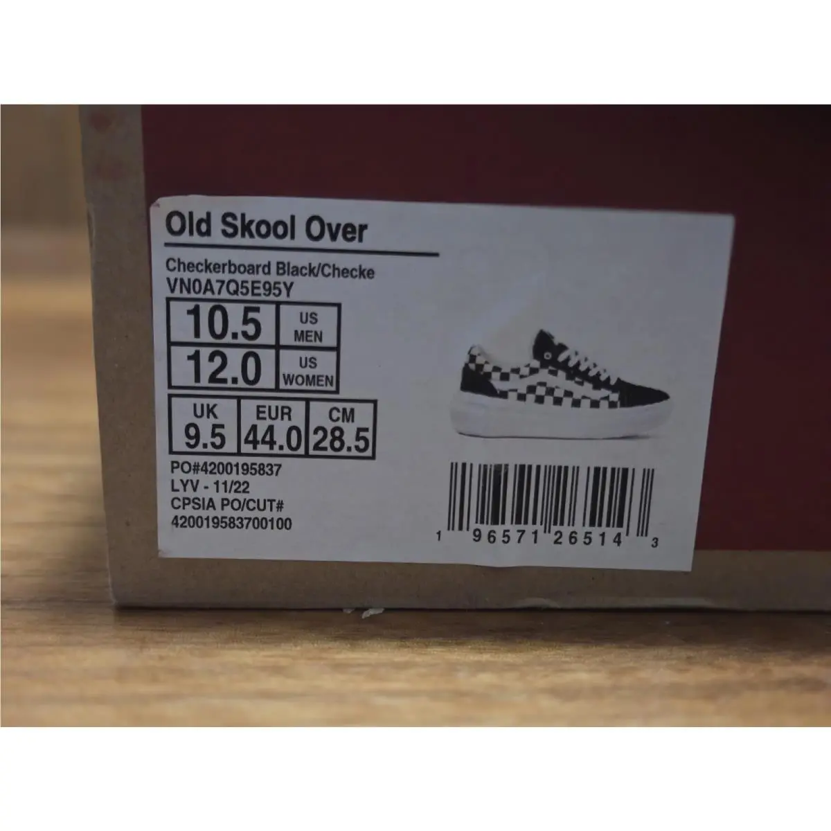 Vans shoes - VANS Old Skool - Old Skool - Black 5