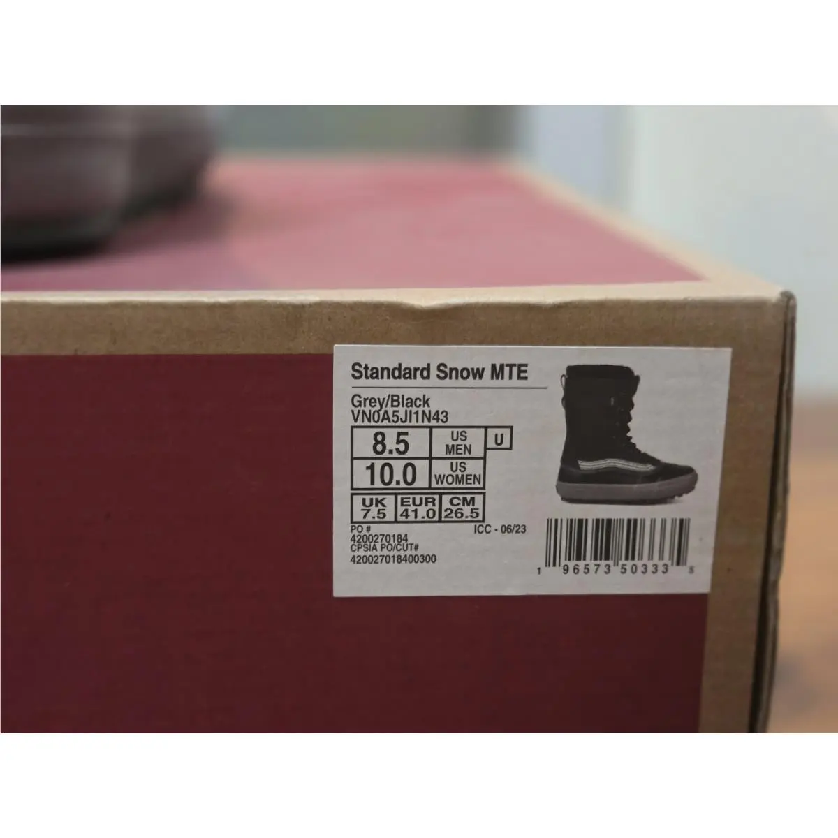 Vans shoes - VANS MTE - MTE - Gray 5
