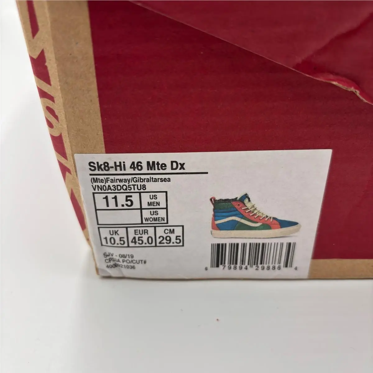 Vans shoes - Sk8-Hi MTE 360 - MTE - Multicolor 8
