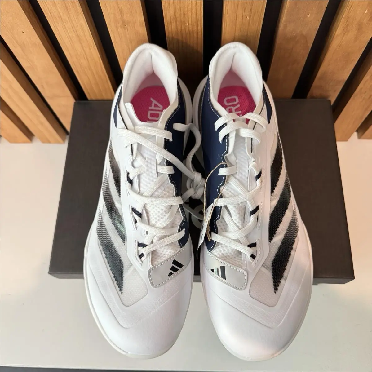 Adidas shoes - adidas Adizero Impact TPU White Black Navy Blue - IH3461 - White 0