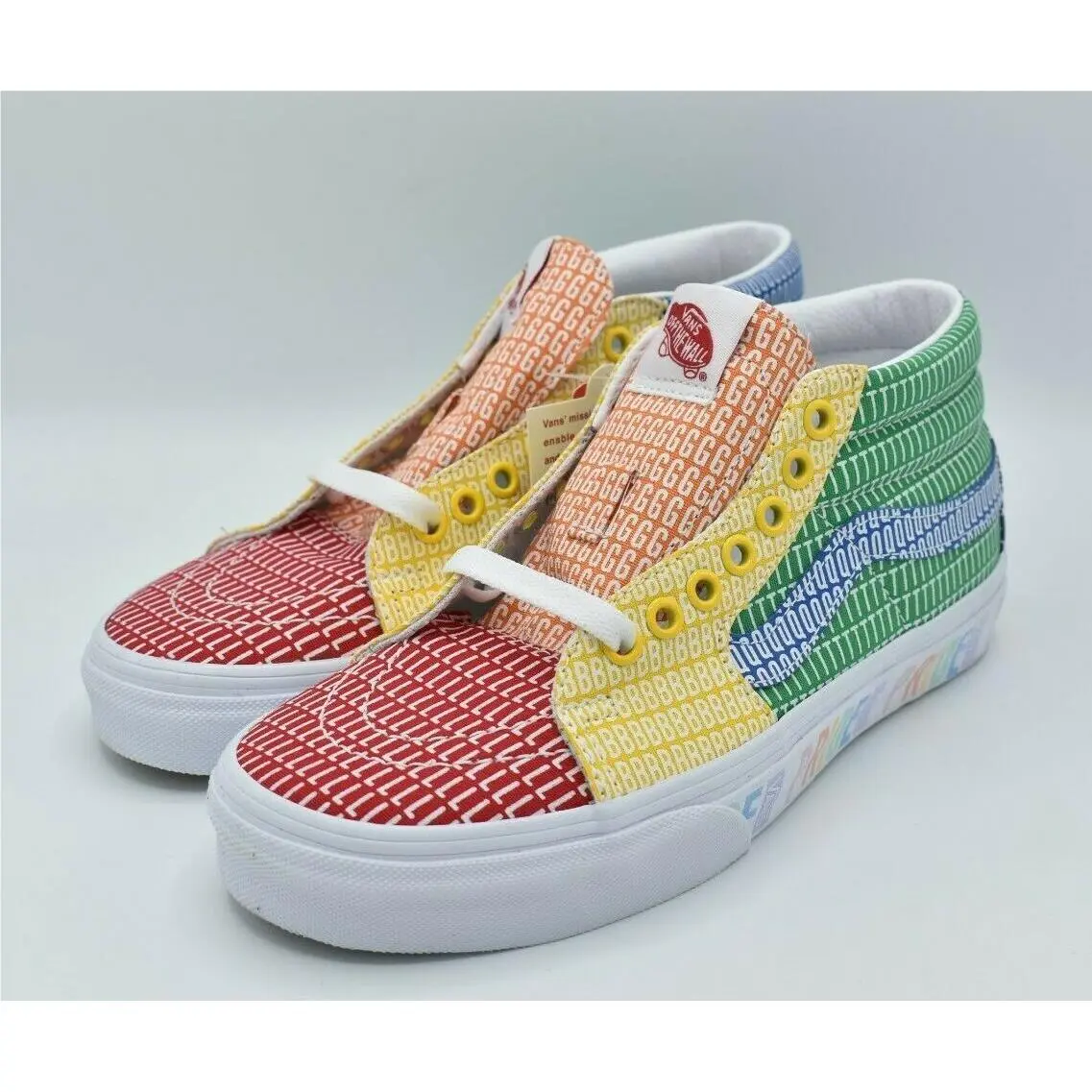 Vans shoes - VANS Sk8-Mid - Multicolor (UPC: 194903617165) 2