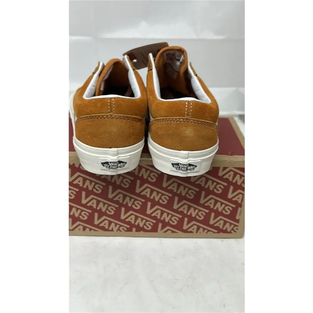 Vans Suede Old Skool Skate Shoes Desert Sun / True White VN0A38G19FZ 47537