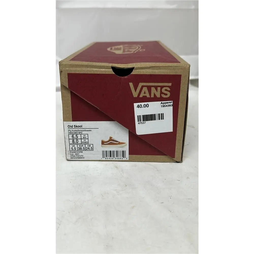 Vans shoes - VANS Suede - Suede - VN0A38G19FZ - DESERT SUN 4