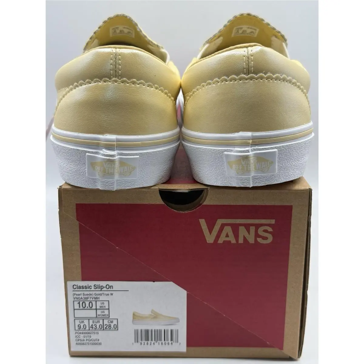 Vans shoes - VANS Classic - Classic - Yellow 5