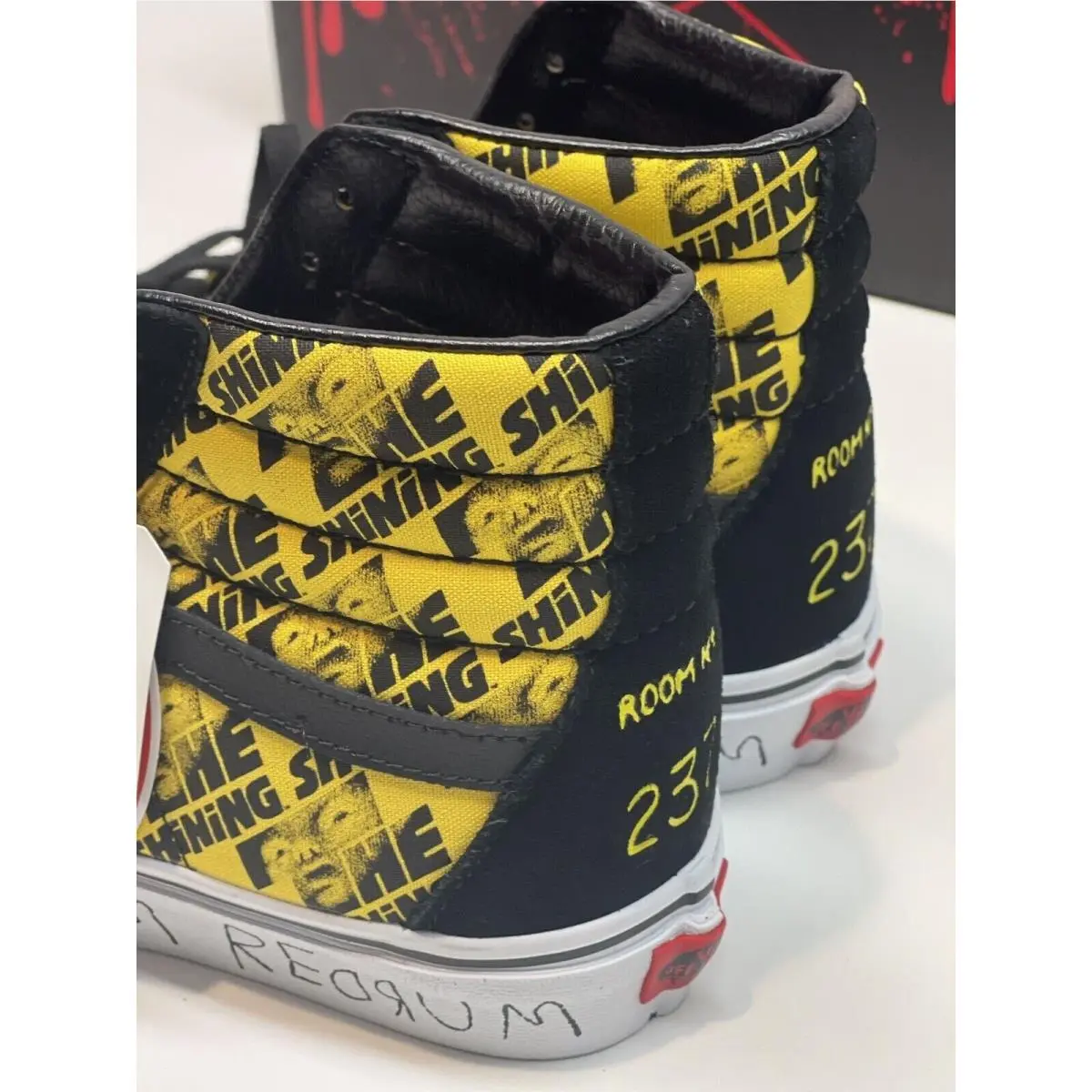 Vans shoes - Vans House Of Terror Sk8-Hi The Shining - Yellow 3
