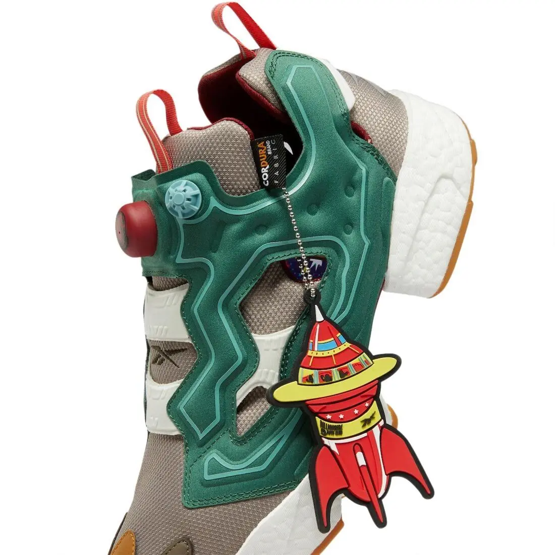 Reebok shoes - Reebok Instapump Fury - Instapump Fury - GZ5363 - Pine Green/Boulder Grey-Triathlon Red 19