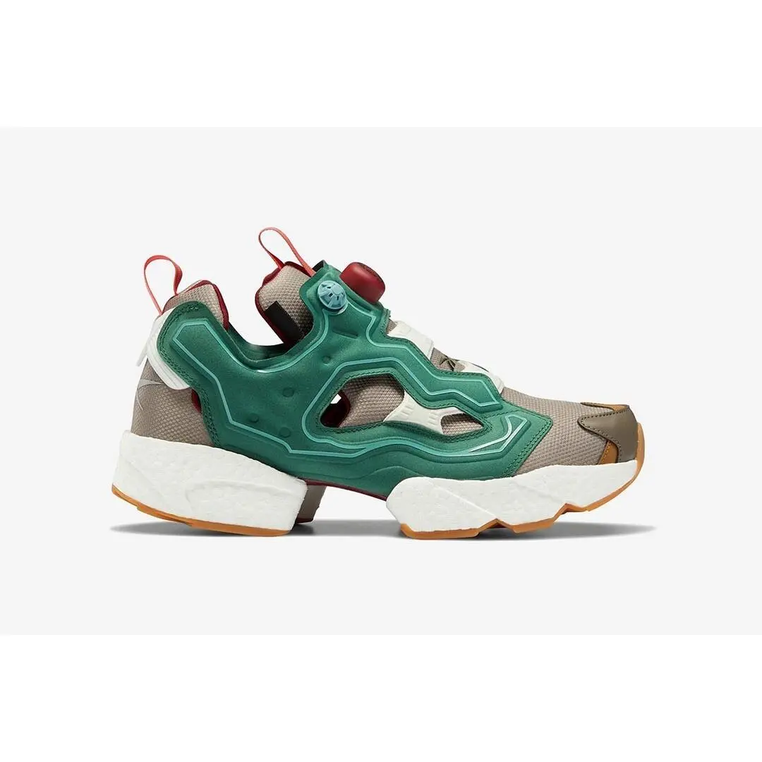 Reebok shoes - Reebok Instapump Fury - Instapump Fury - GZ5363 - Pine Green/Boulder Grey-Triathlon Red 20