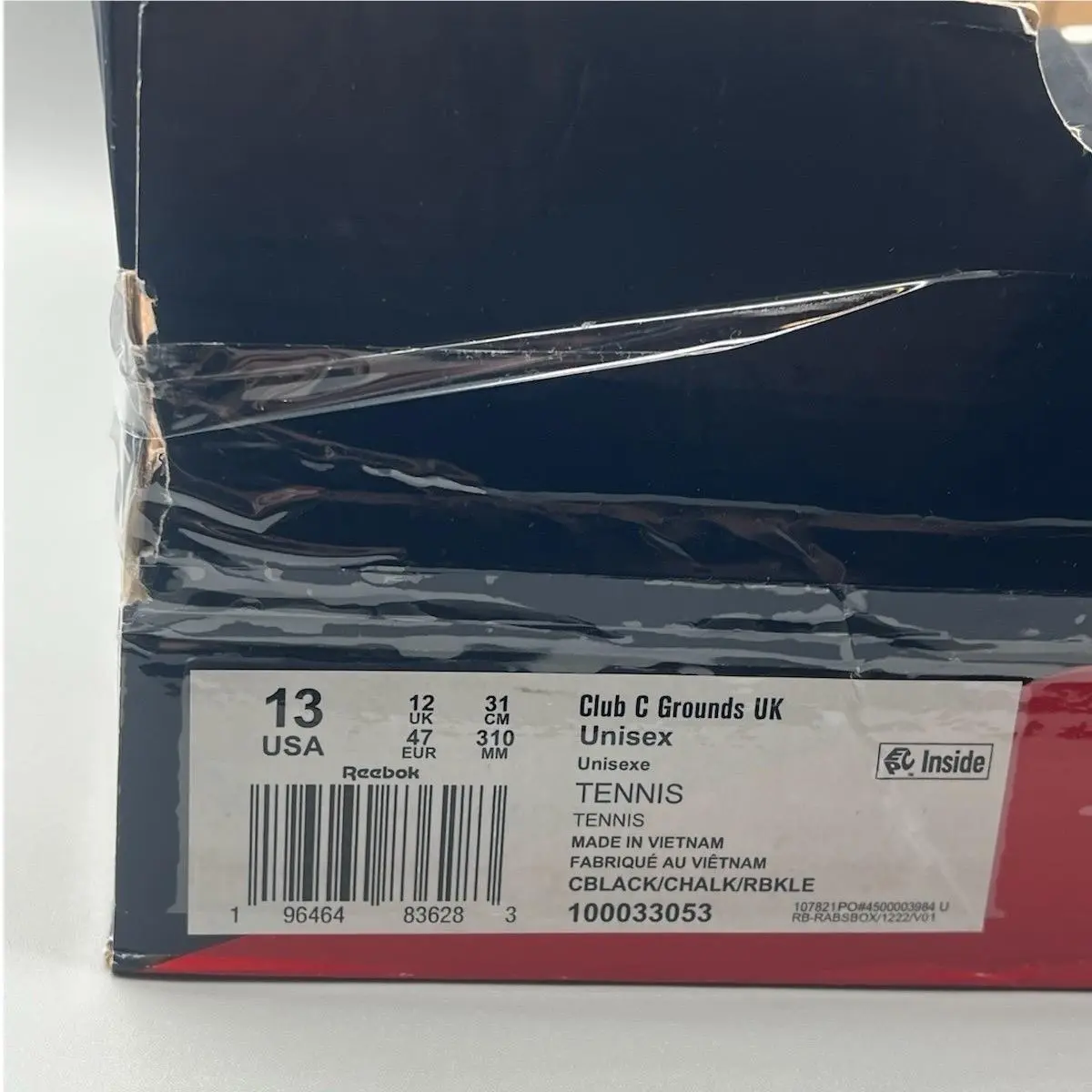 Reebok shoes - Reebok Club C Grounds - Club Grounds - 100033053 - Black 6
