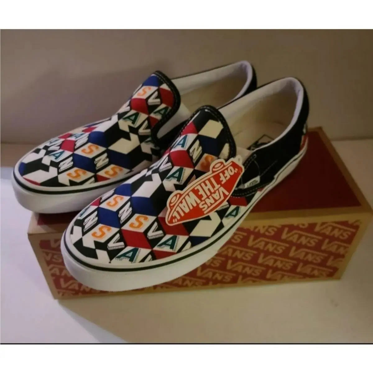 Vans shoes - SLIP ON - SLIP - VN0A4U38XOC - Multicolor 7