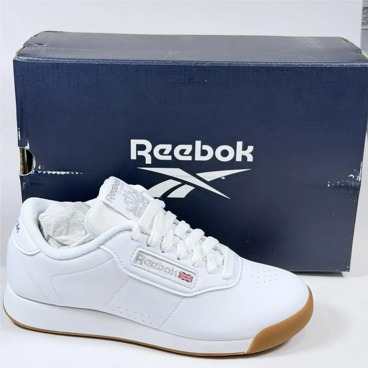 Reebok Size-5.5 Women’s Princess Shoes Tennis White