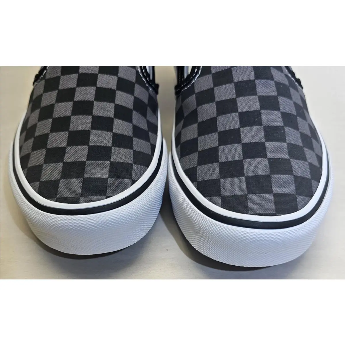 Vans shoes - Vans Classic Checkerboard - Classic Checkerboard - VN000EYEBPJ - Black/Pewter/White Colorway 8