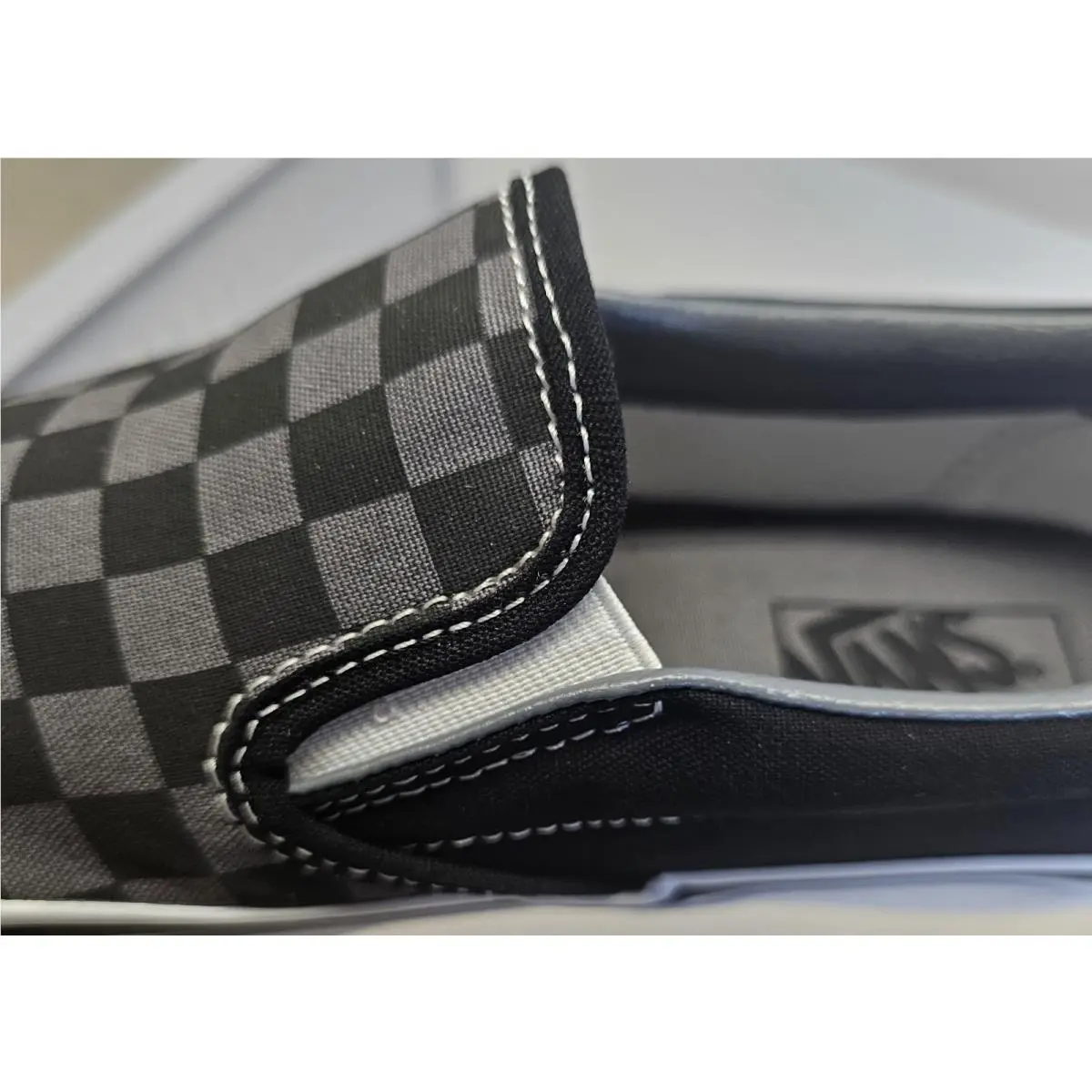 Vans shoes - Vans Classic Checkerboard - Classic Checkerboard - VN000EYEBPJ - Black/Pewter/White Colorway 13