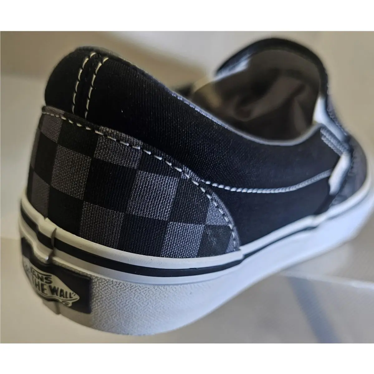 Vans shoes - Vans Classic Checkerboard - Classic Checkerboard - VN000EYEBPJ - Black/Pewter/White Colorway 15