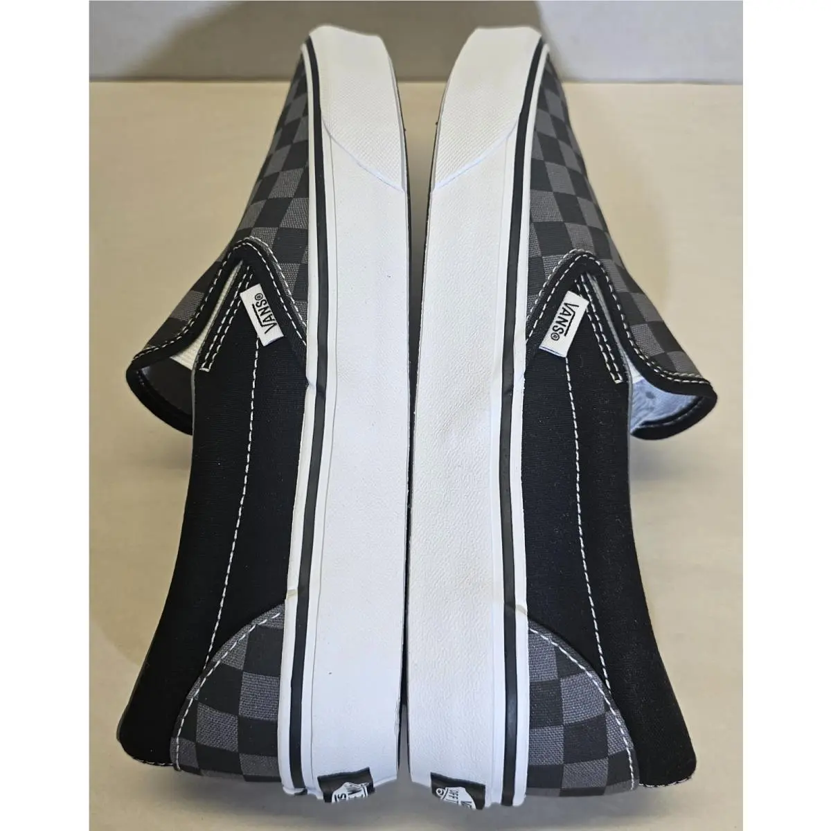 Vans shoes - Vans Classic Checkerboard - Classic Checkerboard - VN000EYEBPJ - Black/Pewter/White Colorway 18