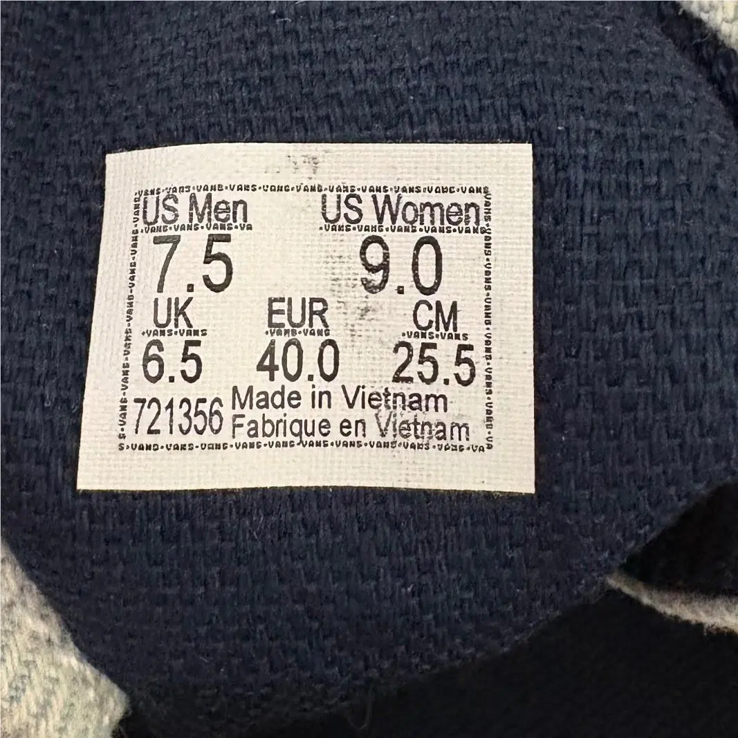 Vans shoes - Vans Authentic USPS Blue Denim - Blue 4