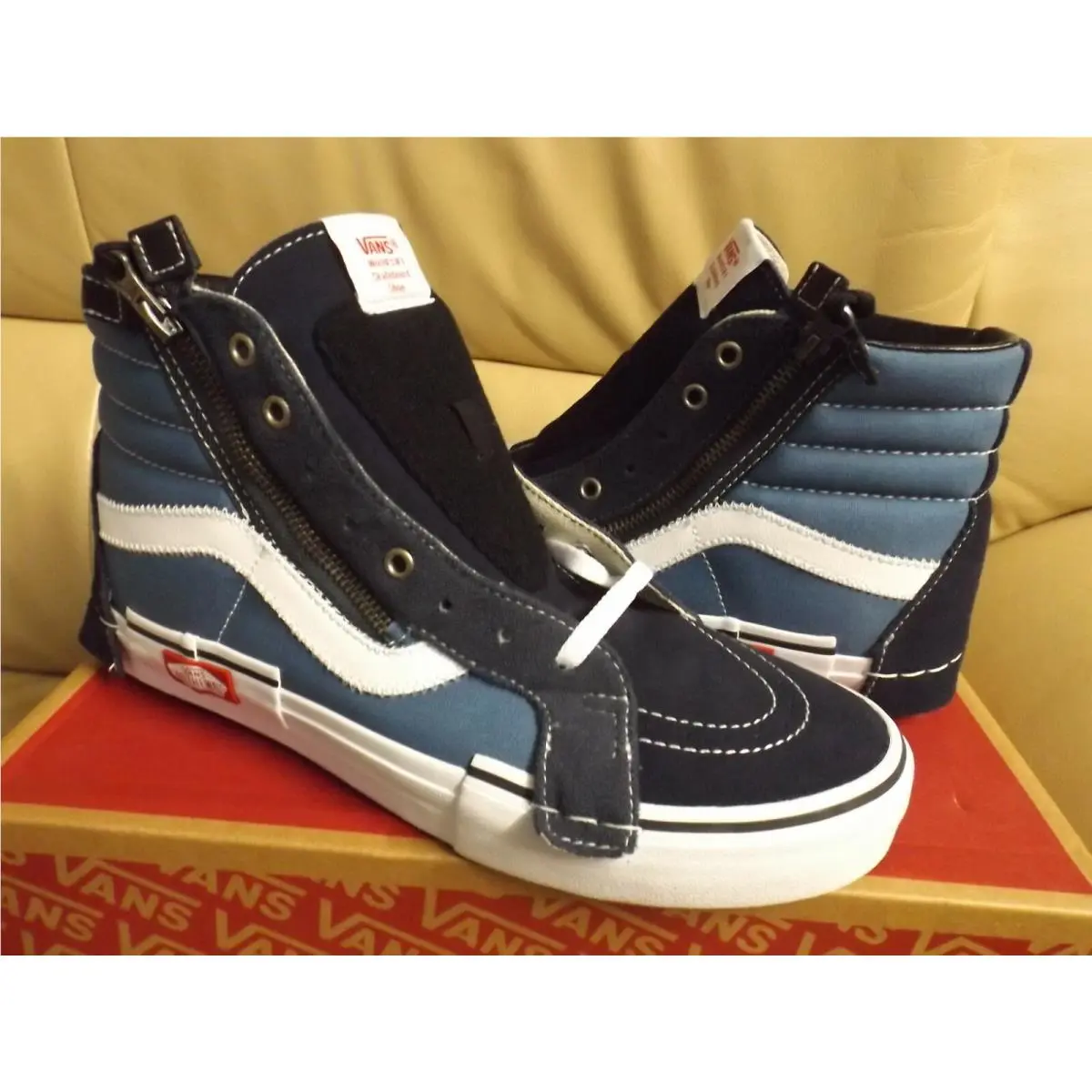 Vans shoes - VANS SK8-Hi Reissue - Reissue - VN0A3WM1TUX - Blue/Navy 9