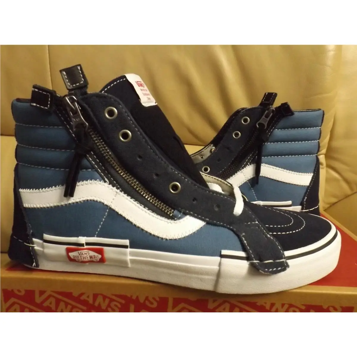 Vans shoes - VANS SK8-Hi Reissue - Reissue - VN0A3WM1TUX - Blue/Navy 0