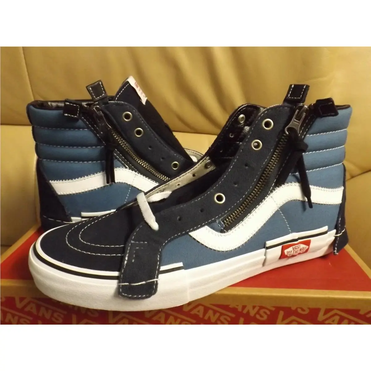 Vans shoes - VANS SK8-Hi Reissue - Reissue - VN0A3WM1TUX - Blue/Navy 1