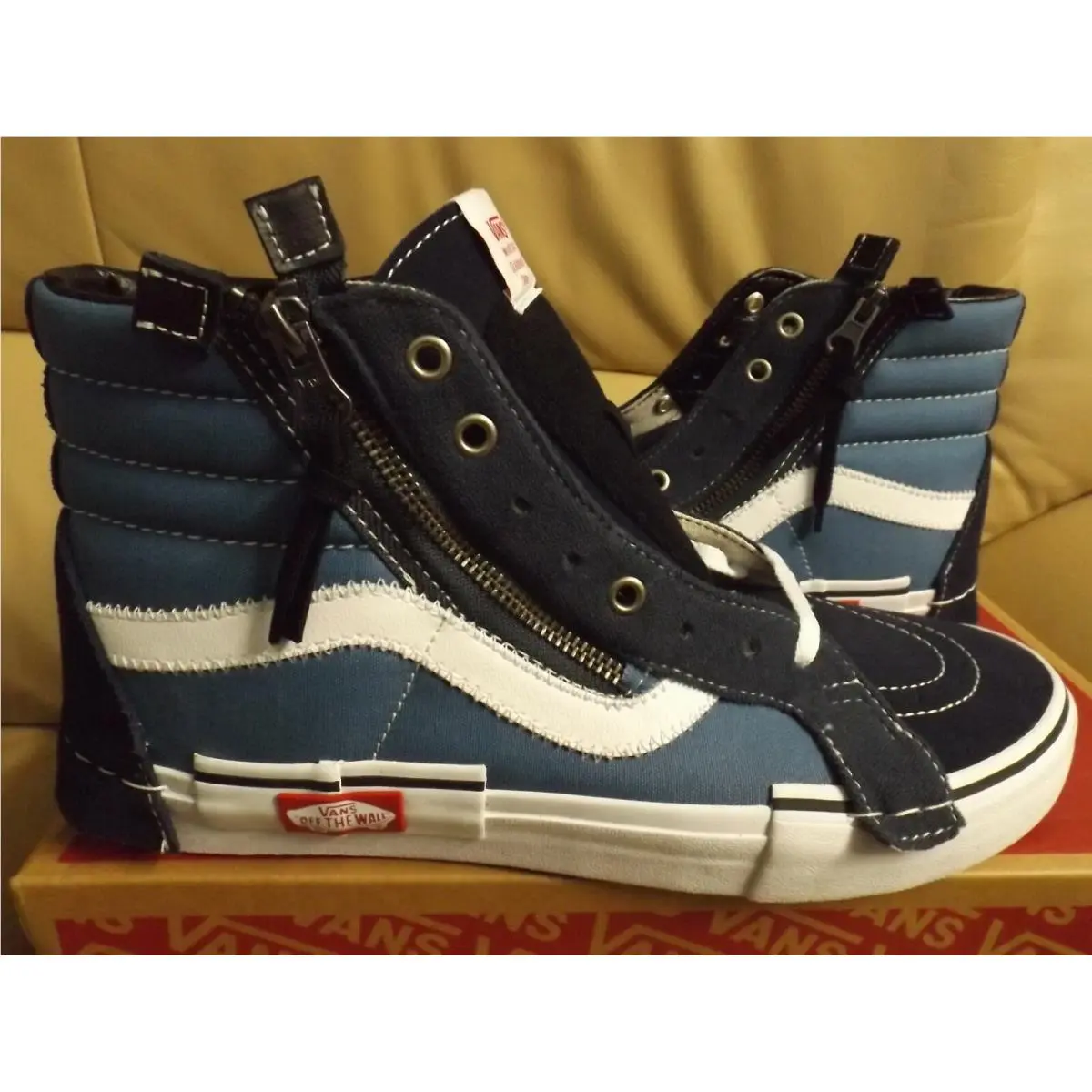 Vans shoes - VANS SK8-Hi Reissue - Reissue - VN0A3WM1TUX - Blue/Navy 2