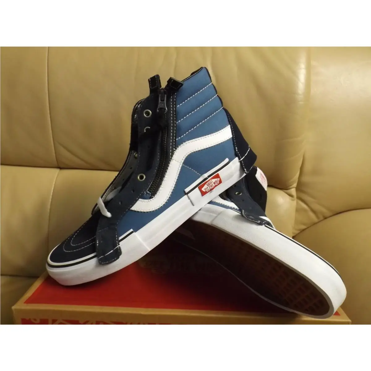 Vans shoes - VANS SK8-Hi Reissue - Reissue - VN0A3WM1TUX - Blue/Navy 3